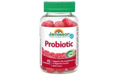 JAMIESON Probiotic Gummies želatinové pastilky 45ks